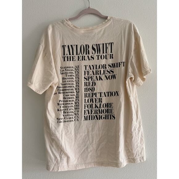 Taylor Swift The Eras Tour T-Shirt Large - Picture 2 of 6